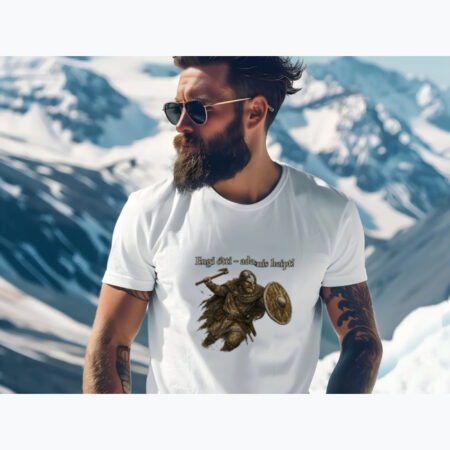 Wiking „Engi ótti” – wojownik w szarży