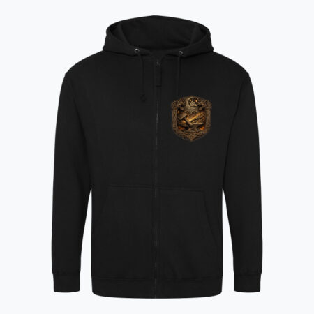 Nordycki Motyw Kowalski – Zapinana bluza z kapturem dla Kowali i Wojowników